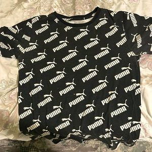 Puma,size: S, Colors: black and white